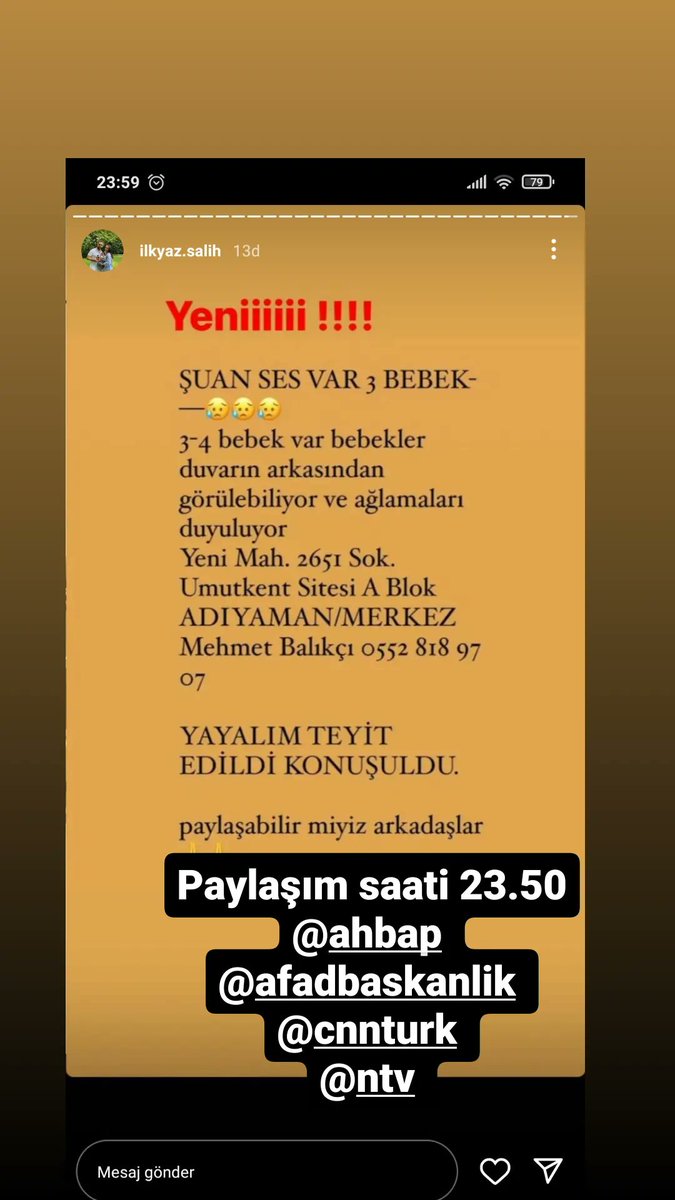 #adıyaman <a href="/AFADBaskanlik/">AFAD</a> <a href="/AdiyamanBelTR/">Adıyaman Belediyesi</a>