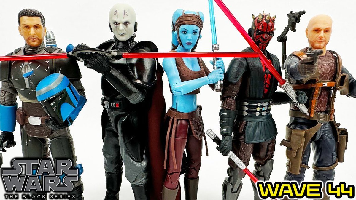 AwesomeNerdShow's tweet photo. Hasbro Star Wars Black Series Wave 44 action figure review!
@Hasbro @starwars #StarWars #BlackSeries #Wave44 #AalyaSecura #DarthMaul #GrandInquisitor #MigsMayfeld #AxeWoves #actionfigures #toyreview #Hasbro
-> https://t.co/qLawLuwtpK https://t.co/Rjcf5PIThx