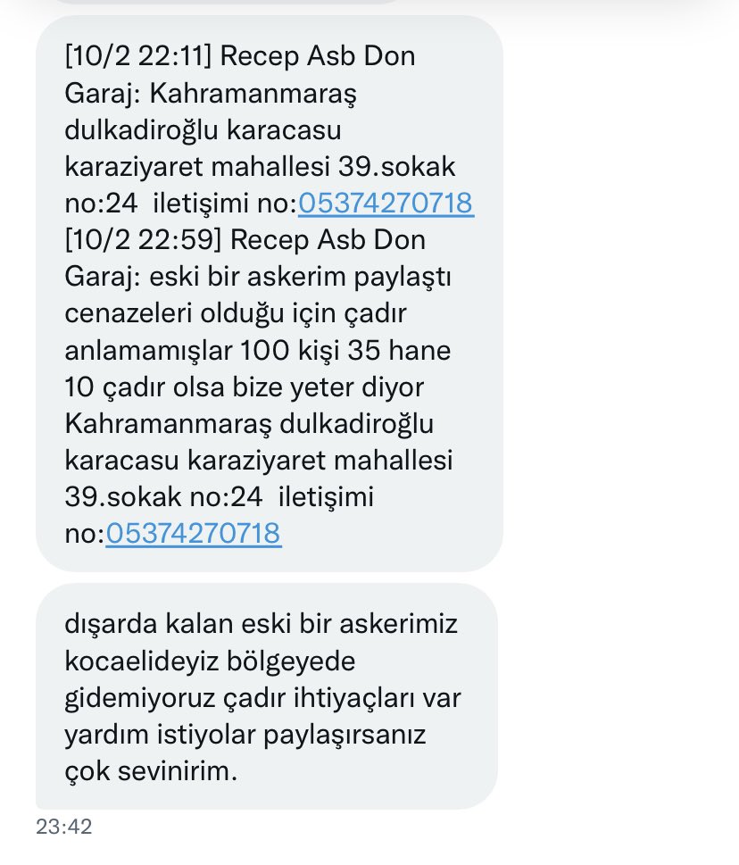 MELEKBORSA's tweet photo. Çadır ihtiyacı var,#kahramamaras #AFAD #ahbab https://t.co/uKV4XitUcN