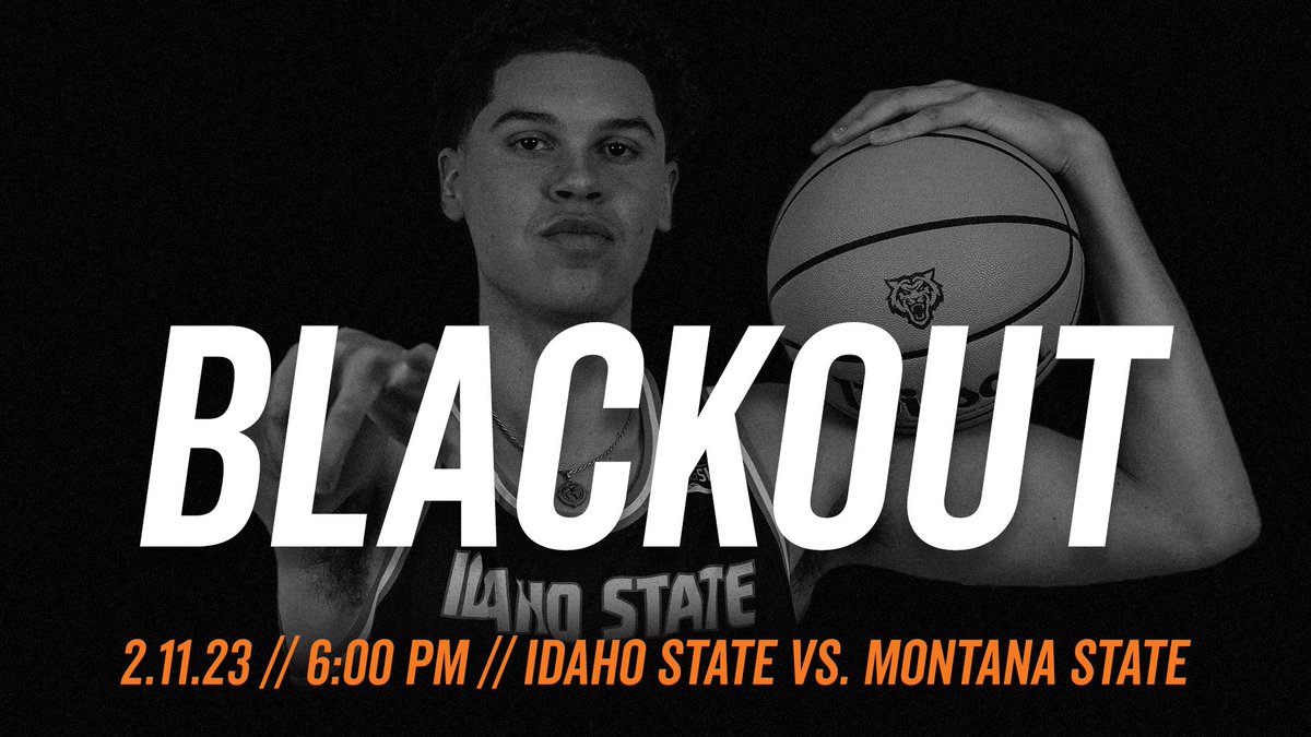 ⚫⚫ DARK MODE ACTIVATED ⚫⚫

Wear black to Reed Gym tomorrow and bring the noise against Montana State! 

#SawWood // #RoarTogether
