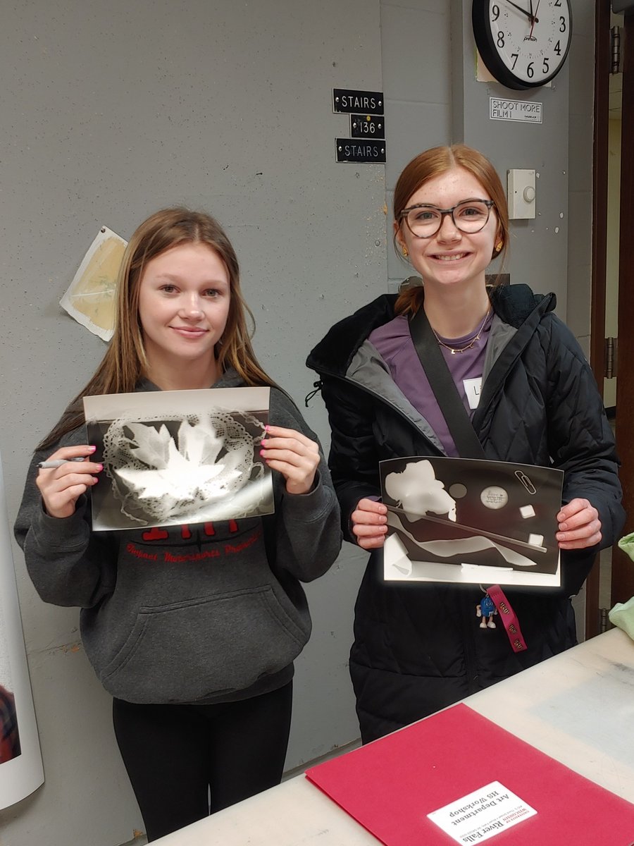 Art students from <a href="/goodhueschool/">Goodhue School</a> spent the day in the art department at <a href="/UWRiverFalls/">UW-River Falls</a>. Great day learning about post-secondary options, talking with the professors and experiencing college art classes!