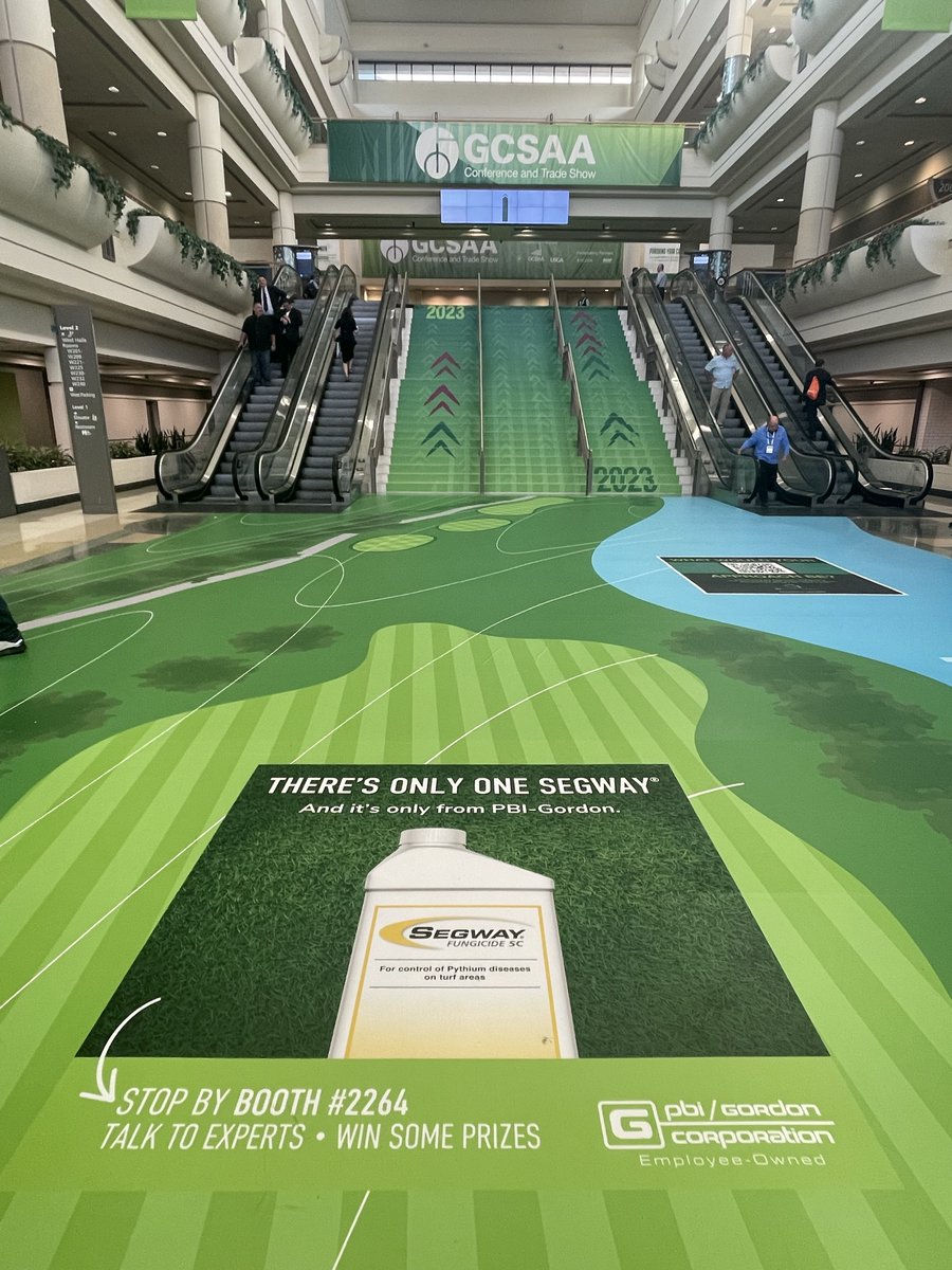 PBIGordonTurf's tweet photo. That's a wrap on the @GCSAA Conference & Trade Show! Thanks to all our partners, customers, and friends who stopped by to visit us. It's going to be a great year! #PBIGordonTurf #AskTurfExperts #GCSAAConference https://t.co/5ZClIhKNMi