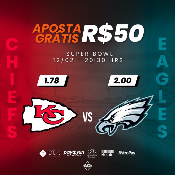 Chega mais, fml! #SuperBowl t&aacute; logo ali e o adm trouxe uma freebetzinha s&oacute; pra esquentar 🔥   1️⃣ Comenta<a href="/tag/superbowl"class="tags">#SuperBowl</a><a href="/tag/apostaquente"class="tags"><span>#apostaquente</span></a>