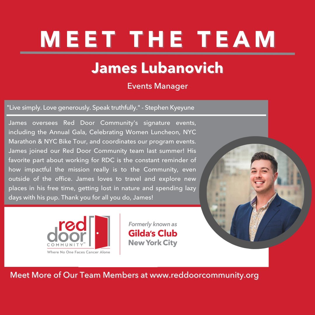 RedDoorCm's tweet image. Meet Our Remarkable Events Manager, James! 💙🎉

#RedDoorCommunity #FreeCancerSupport #CancerCommunity #Community #MeetOurTeam #EventsManager