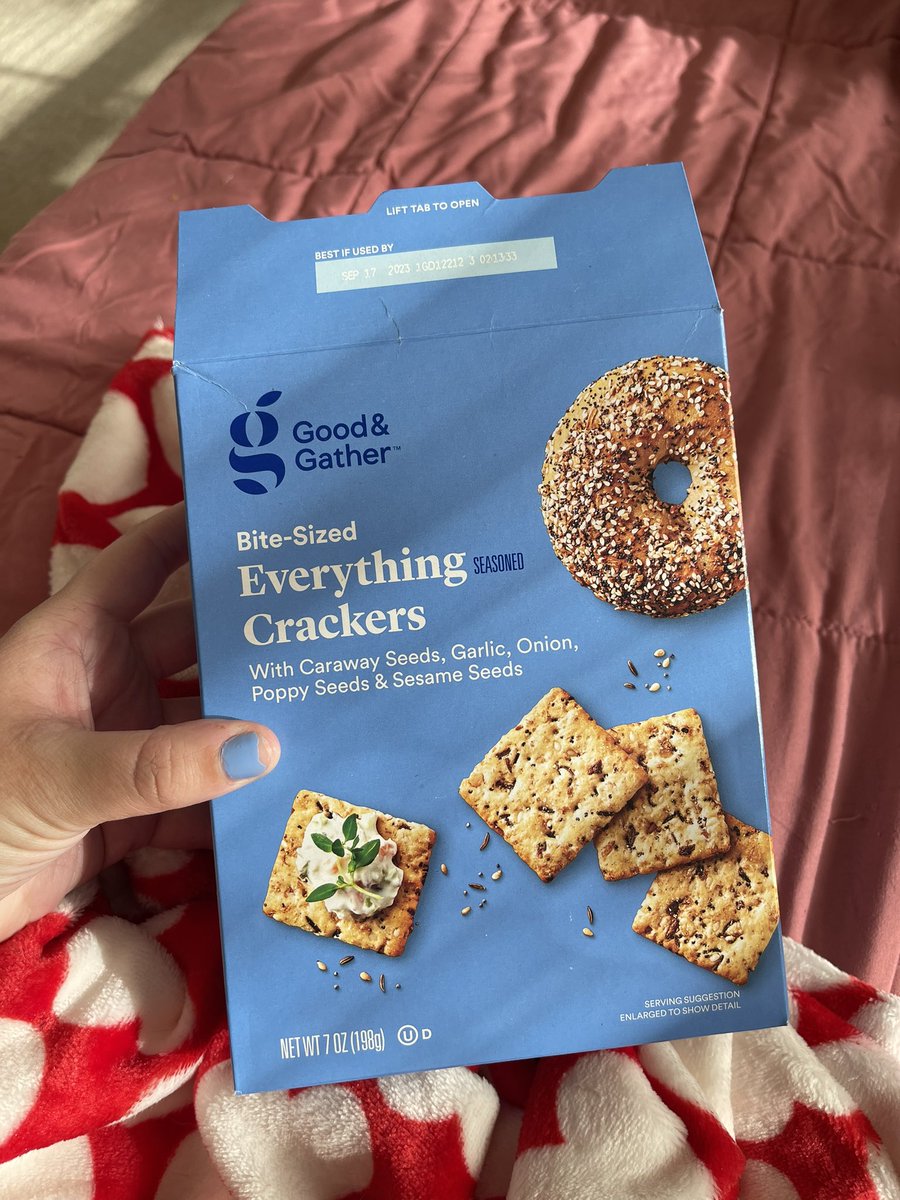 jess 🪩 on Twitter "when i die, bury me in a box of good & gather bitesized everything seasoned