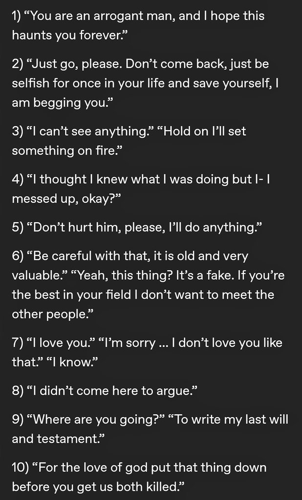 MINDBRUTALITY's tweet image. ㅤㅤㅤㅤ

ㅤㅤㅤㅤㅤ𝑾𝑹𝑰𝑻𝑰𝑵𝑮 𝑷𝑹𝑶𝑴𝑷𝑻𝑺
ㅤㅤㅤㅤㅤㅤ  ♡ 𝒇𝒐𝒓 𝒂 𝒔𝒕𝒂𝒓𝒕𝒆𝒓.
ㅤㅤㅤㅤㅤ 𝒒𝒓𝒕 𝒇𝒐𝒓 𝒂 𝒔𝒑𝒆𝒄𝒊𝒇𝒊𝒄 𝒑𝒍𝒐𝒕.
ㅤㅤㅤㅤ↻ 𝒕𝒐 𝒉𝒆𝒍𝒑 𝒔𝒑𝒓𝒆𝒂𝒅 𝒕𝒉𝒆 𝒘𝒐𝒓𝒅.

ㅤㅤ