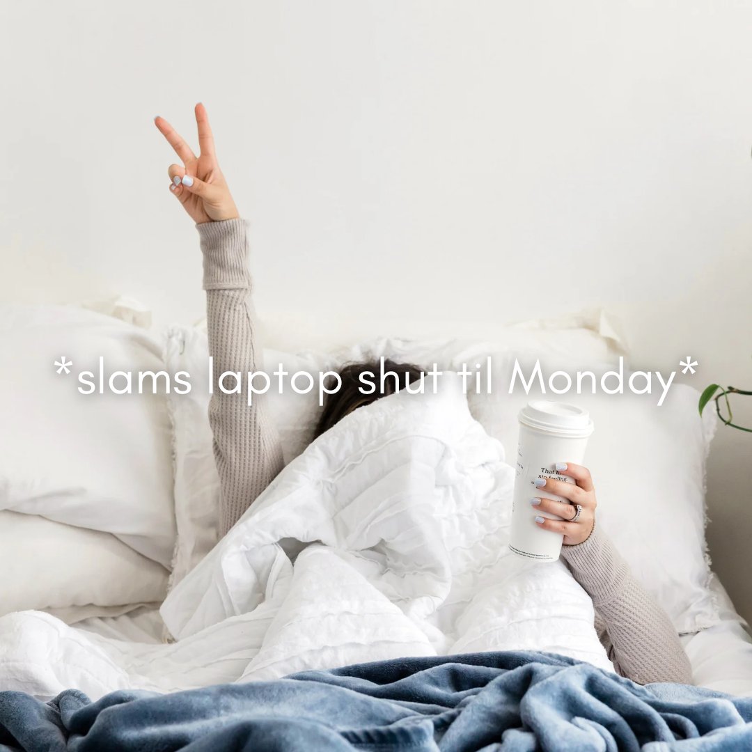 StartaStrategi1's tweet photo. TGIF, friends! We made it 🖤 

Thanks for the inspo, @sundayscaries! https://t.co/Ef0PcR0UUI