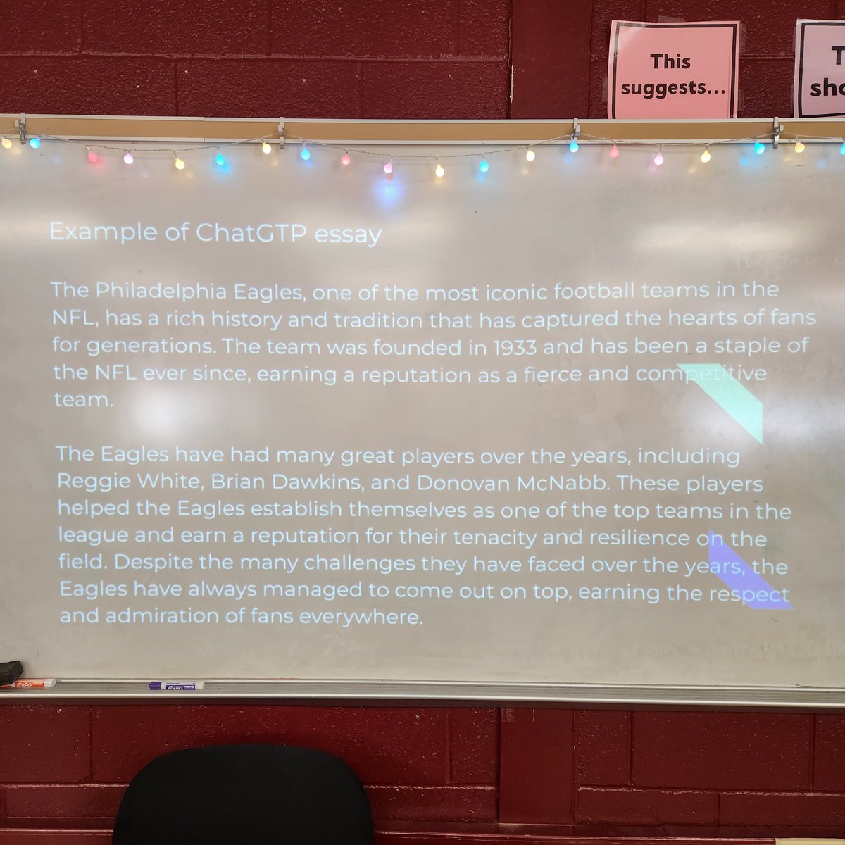 Today's #ArticleoftheWeek was about "bots" writing essays. Just about every student wanted to share their thoughts on this topic! I was surprised to learn how many were against using bots to write essays, but there was some great discussion about reasons #ChatGPT could be useful.