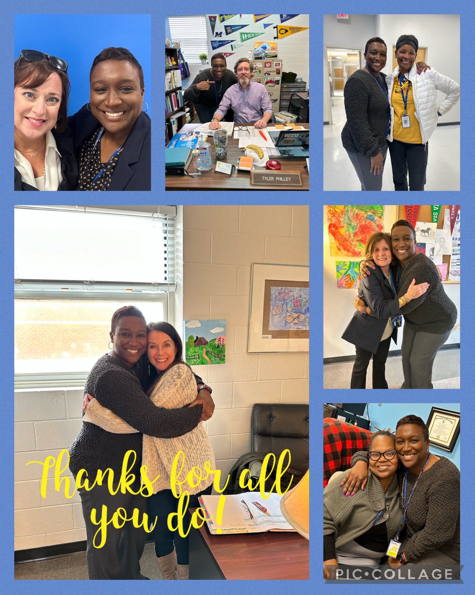 msjonesthomas's tweet photo. My counselors are the best 💙💛 They make THS a special place 💙💛 Thanks for all you do! #Missing2💙💛 https://t.co/m2gpAPRlEC