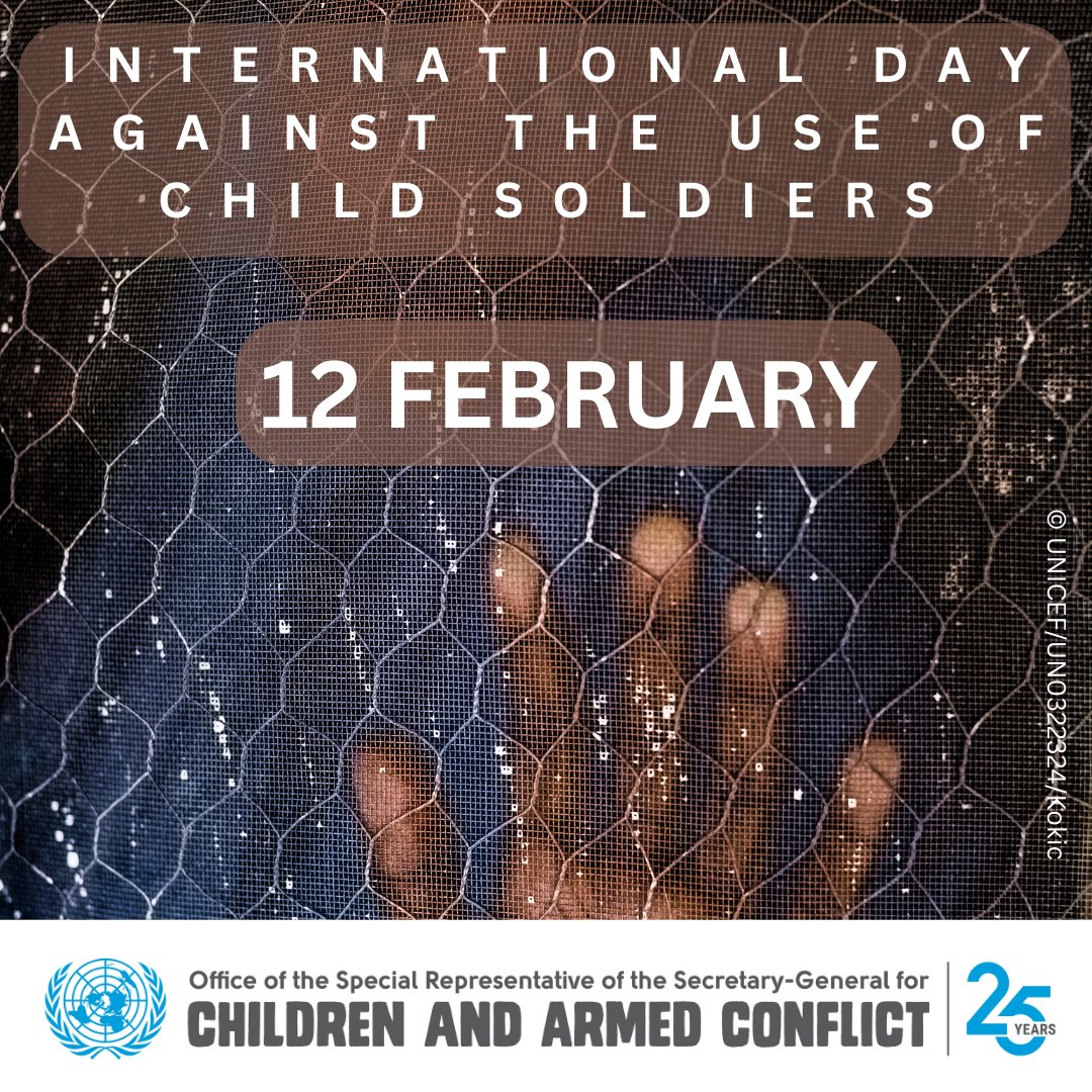 TUCC on Twitter "Using children in armed conflict is a grave human