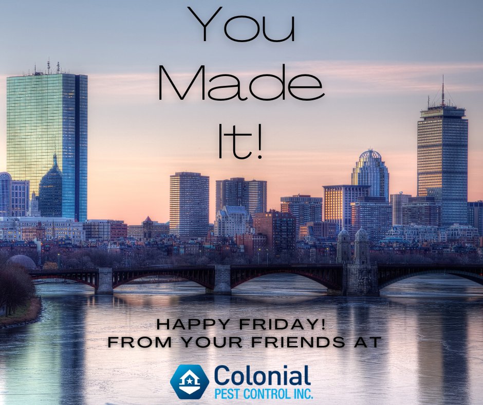 The weekend has arrived! Stay safe and we will see you on Monday!