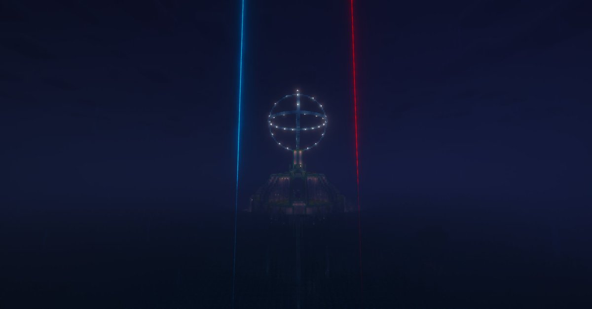 Viper76PL's tweet image. Octuparra Base
&amp;lt;Progress Report: Day 1251&amp;gt;
Main outline for the upper part is complete...
Now how do I fill it in..? :'D
#Minecraft #Minecraftbuilds #MinecraftHardcore