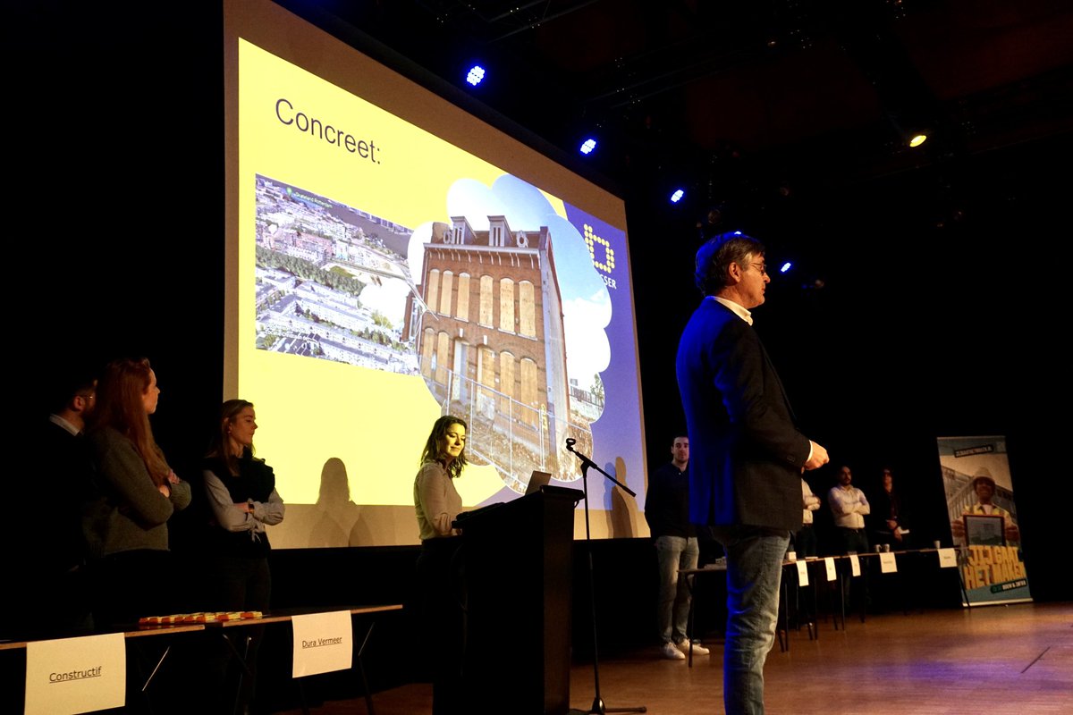Hoe integreer je een monumentaal pand in een nieuwbouw en speel je in op wateroverlast, hoge energielasten, achterstallig onderhoud en woningnood? Creatieve oplossingen én leuke gesprekken bij #BuildYourFuture! 
#debouwmaakthet #bouwendnederland