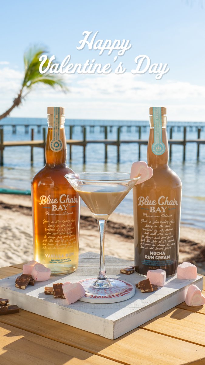 BlueChairBayRum's tweet photo. Happy Valentine's Day from Blue Chair Bay! https://t.co/GogcqGJ4s4