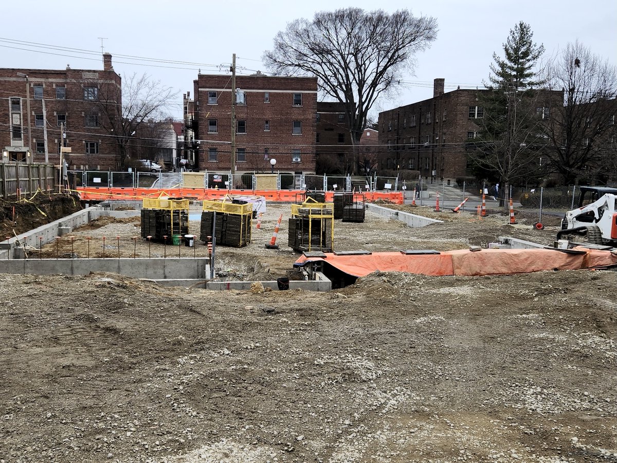 CCACCincinnati's tweet photo. Thanks to the team at @SkanskaUSA for sharing a progress update with a few CCAC supporters. Cement trucks rolled in Monday to pour the foundation, giving a 1st look at the footprint of our new home.

Visit https://t.co/JolsWfAsB0 to stay up to stay on top of construction updates. https://t.co/lsC2KyhBLQ