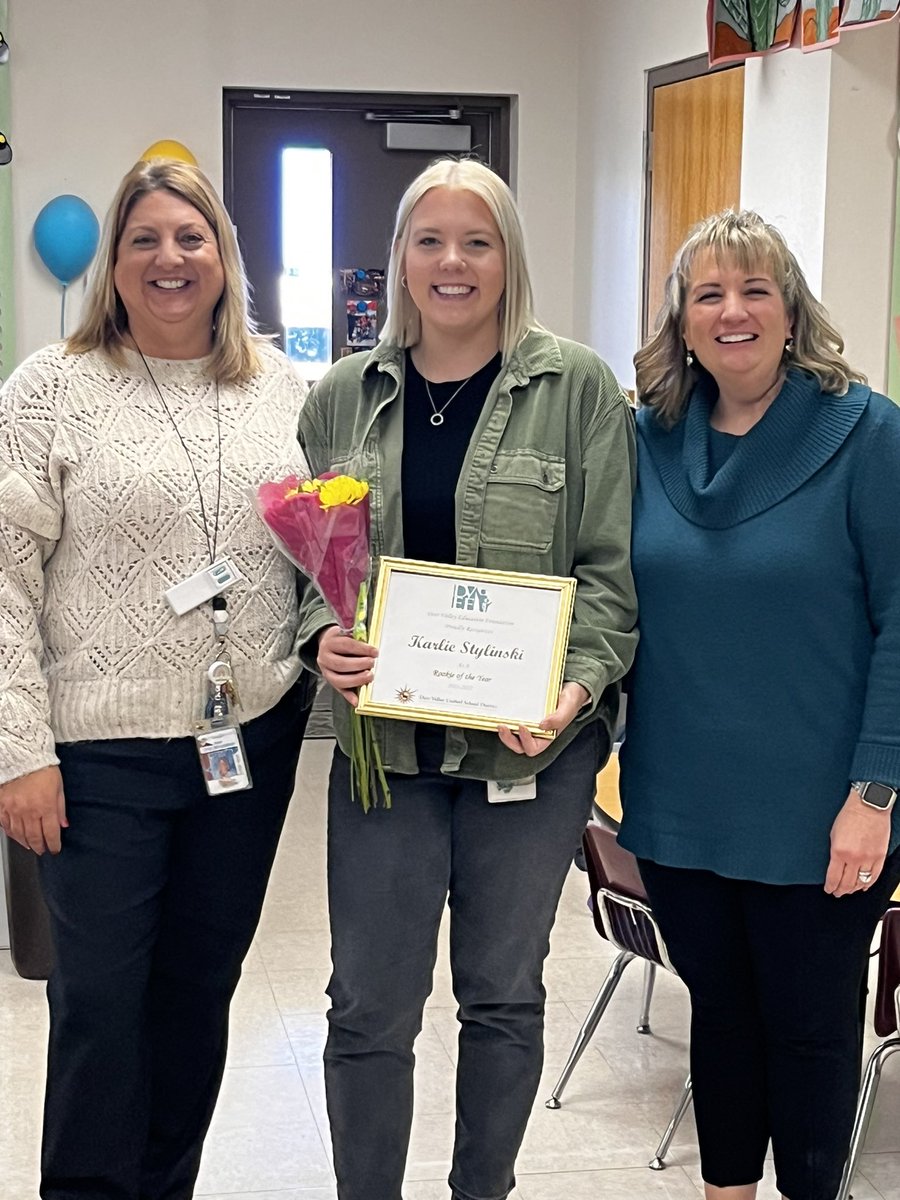 DVUSD Induction Program (@dvusdmentors) on Twitter photo Congratulations to Rookie of the Year Karlie Stylinski of Copper Creek! We are so proud of you and all your amazing successes during your 1st year teaching! #weloveourteachers #DVUSDmentors <a href="/DVUSD/">Deer Valley Unified School District</a> <a href="/CCBobcats/">Copper Creek DVUSD</a> Congratulations to Rookie of the Year Karlie Stylinski of Copper Creek! We are so proud of you and all your amazing successes during your 1st year teaching! #weloveourteachers #DVUSDmentors <a href="/DVUSD/">Deer Valley Unified School District</a> <a href="/CCBobcats/">Copper Creek DVUSD</a>