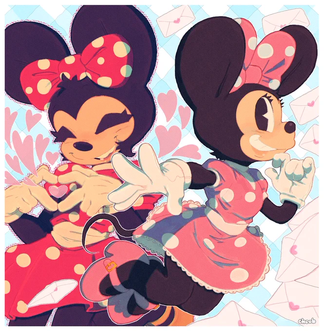 sweet valentine Minnie 