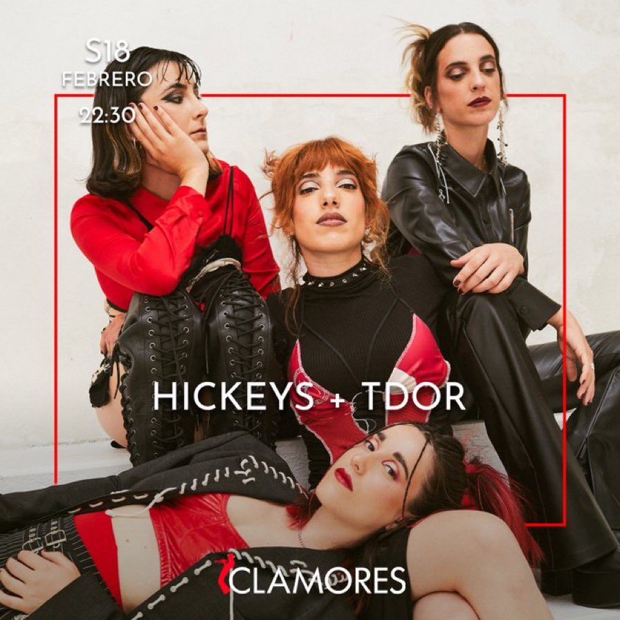 ConciertosporMadrid (@conci_madrid) on Twitter photo El 18 de febrero las <a href="/hickeysband/">Hickeys</a> y <a href="/thedeathofrob/">The Death of Robert</a> estarán en concierto en la <a href="/salaclamores/">Sala Clamores</a> de Madrid, info: conciertospormadrid.com/event/hickeys-… El 18 de febrero las <a href="/hickeysband/">Hickeys</a> y <a href="/thedeathofrob/">The Death of Robert</a> estarán en concierto en la <a href="/salaclamores/">Sala Clamores</a> de Madrid, info: conciertospormadrid.com/event/hickeys-…