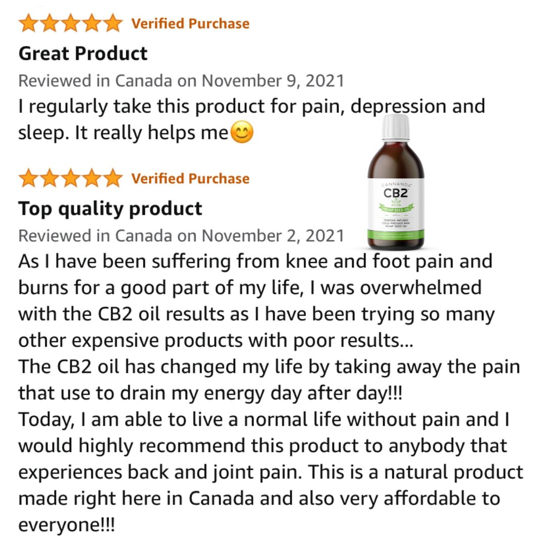 CannandaCrew's tweet photo. #CB2reviews for
✅ #pain #kneepain #footpain
✅ #depression
✅ #sleep

#CannandaTestimonials
#CannandaCB2 #CB2oil #CB2hempseedoil #CB2blend

DISCLAIMER: The info presented here is for #educational purposes only &amp; does not necessarily represent typical experiences. https://t.co/w48JGZeiiT