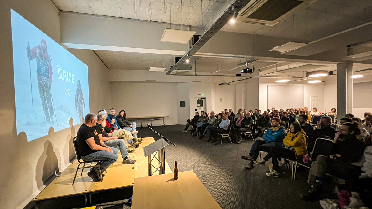 Thanks to everyone who joined us for the sold-out SPINE Film screening and Q&amp;A in #Sheffield tonight.

See the film and learn about other screenings here: thespinerace.com/the-spine-film/

#spinerace