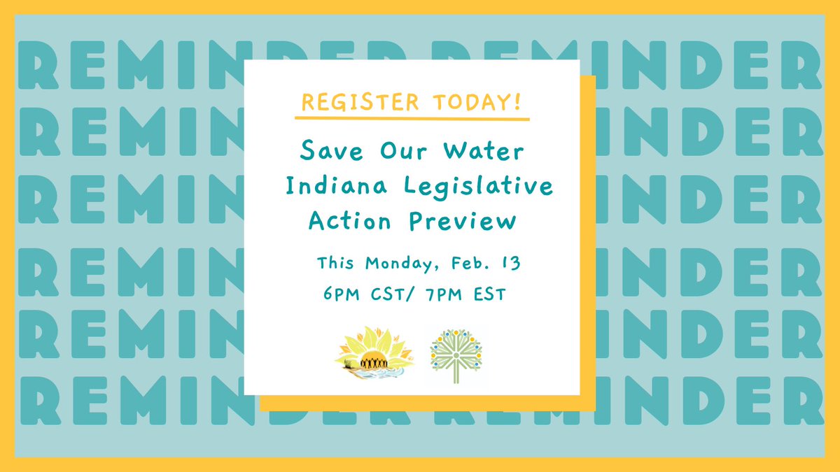 Don’t miss out! Register today for our upcoming virtual event with @HEC_ED. Learn about what you can do to take action to address the coal ash crisis in Indiana and hear from #SB399 & #HB1190’s authors, 
@SenRodneyPol & Representative Pat Boy

Free😋Zoom💻 

Register here⬇️⬇️⬇️