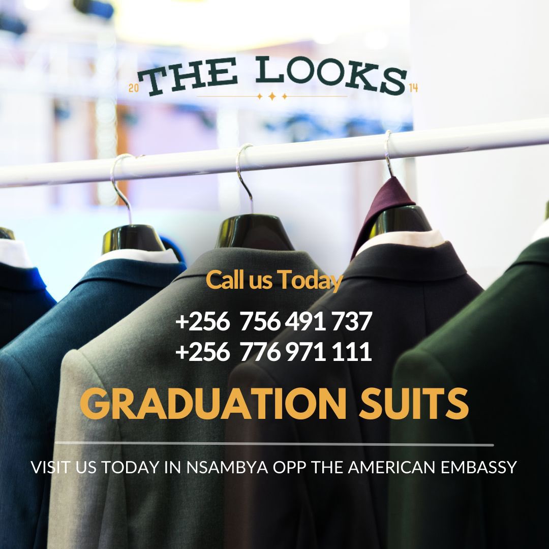 Finish off your school years in style with a bespoke suit. 

Call us today on 
0756491737 
0776971111 

Visit at today in Nsambya opposite the American Embassy
Let’s make you that dream suit

#suit #bespoke #thelooks #fashion #brideandgroom #weddingsuits 
#fashionstyle #menssuit