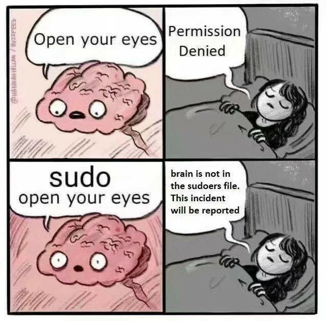 nixcraft's tweet photo. `sudo !!` - that is how run last command as the root user on linux or unix machine. https://t.co/WRR9yQoKAT