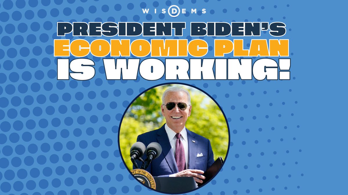 WisDems's tweet photo. It was a big President @JoeBiden week: Following his State of the Union address, POTUS joined union workers in Wisconsin to highlight his economic agenda for working families.

Take a look at why people are calling him “Jobs Biden.” (Spoiler alert: His economic plan is working!) https://t.co/N40ArwxRDF