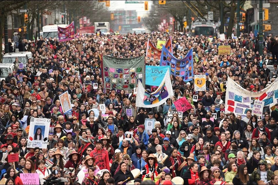 Join the Annual Women's Memorial March on February 14 to help honour the lives of Indigenous women, girls, two spirit and trans people who disproportionately face physical, mental, emotional, and spiritual violence on a daily basis. RSVP on Facebook: bit.ly/3lnEGYP