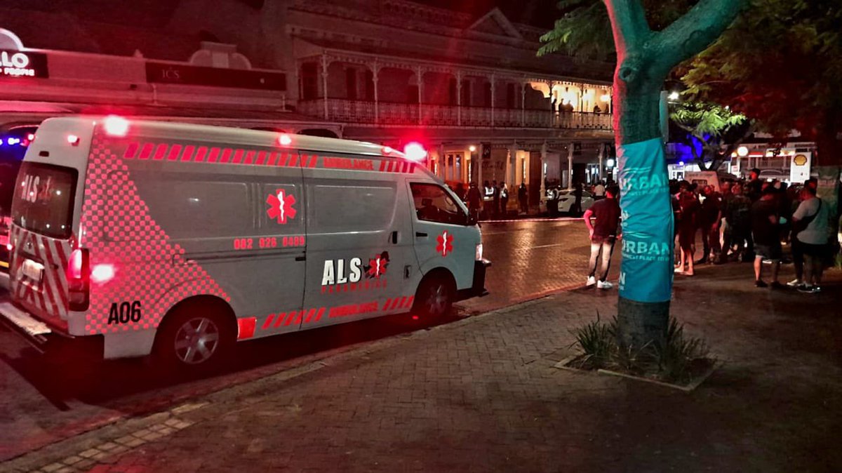 JJSubroyen's tweet photo. Durban’s Florida road has been closed off following a drive by shooting a short while ago

Two people have been confirmed dead by emergency services, one of which is famous rapper Kiernan Forbes, affectionately known by his stage name AKA

Reason for the incident still unclear https://t.co/MnkJYIYeXQ