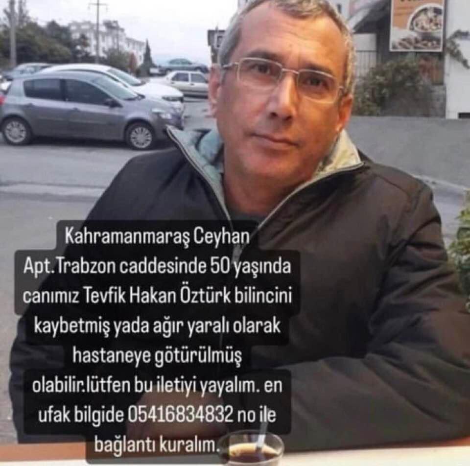 direnokumagrubu's tweet photo. LÜTFEN PAYLAŞALIM!!!
#AHBAP 
#ahbapmaraş 
#akut
#kahramanmaraş
#AFADKahramanmaras 
#depremzede 
#marasvalilik
#KAYIP
#trabzoncaddesi 
#marasakut
@haluklevent @buyuksehirkm 
Lütfen Retweet!!!!! https://t.co/ka18V8MGuP