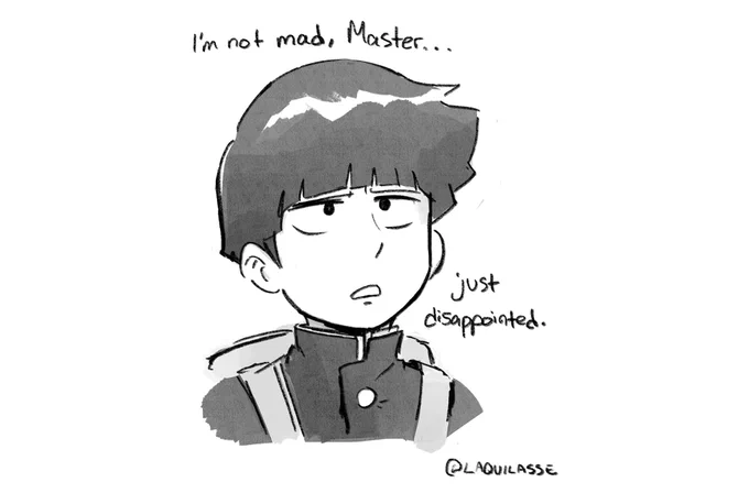 They couldn't along for like five minutes after ritsu kicked Reigen in the knees #mobpsycho100 #mp100 