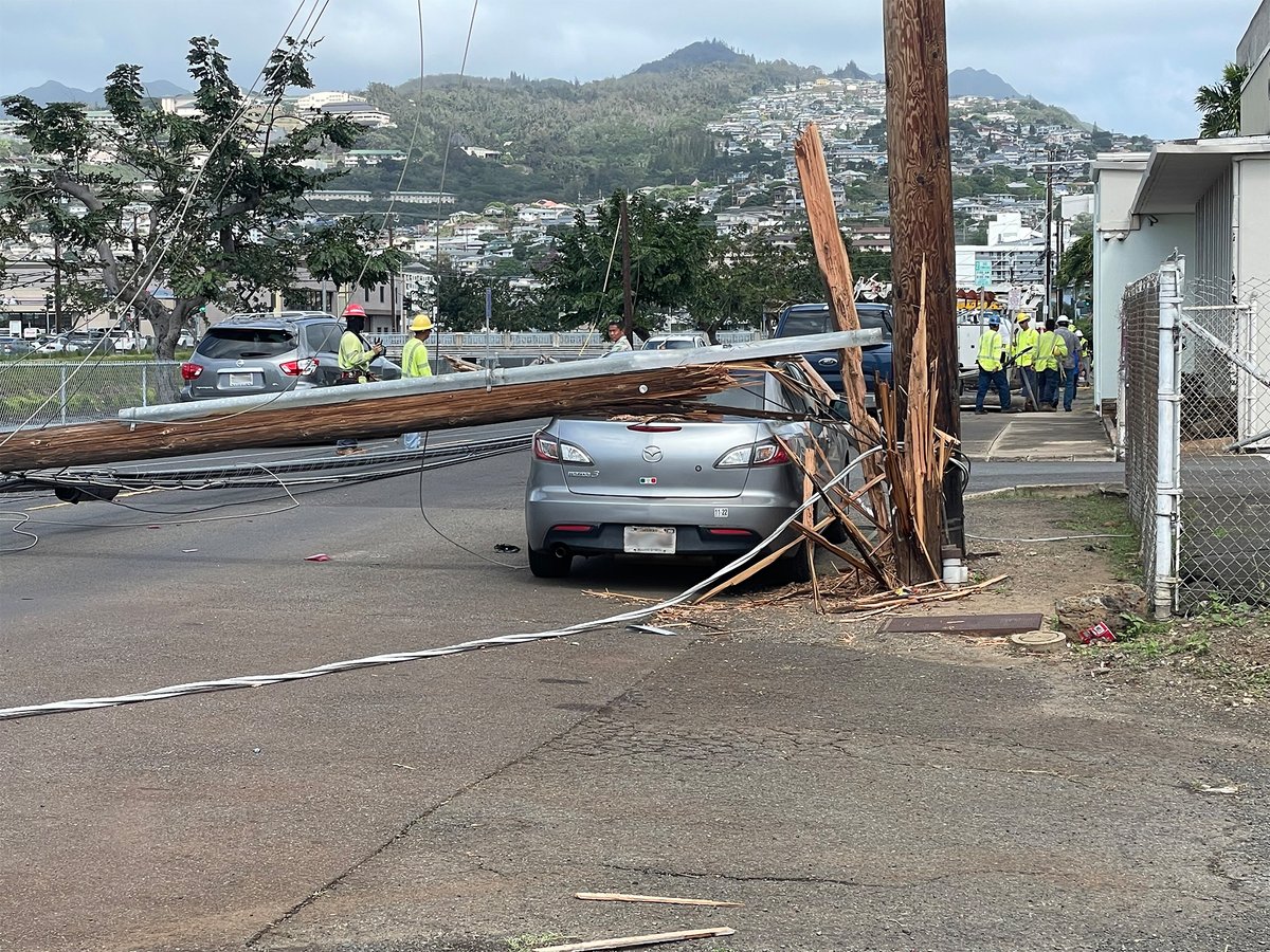 Hawaiian Electric on Twitter "With high winds expected to continue