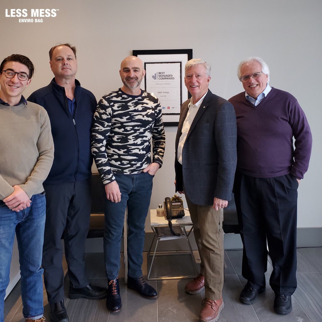 Excited to meet with Mark Cullen and Tony DiGiovanni today to learn more about the Trees for Life Program and how Less Mess can help!