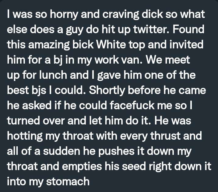 Pervconfession On Twitter He Was Craving Dick 