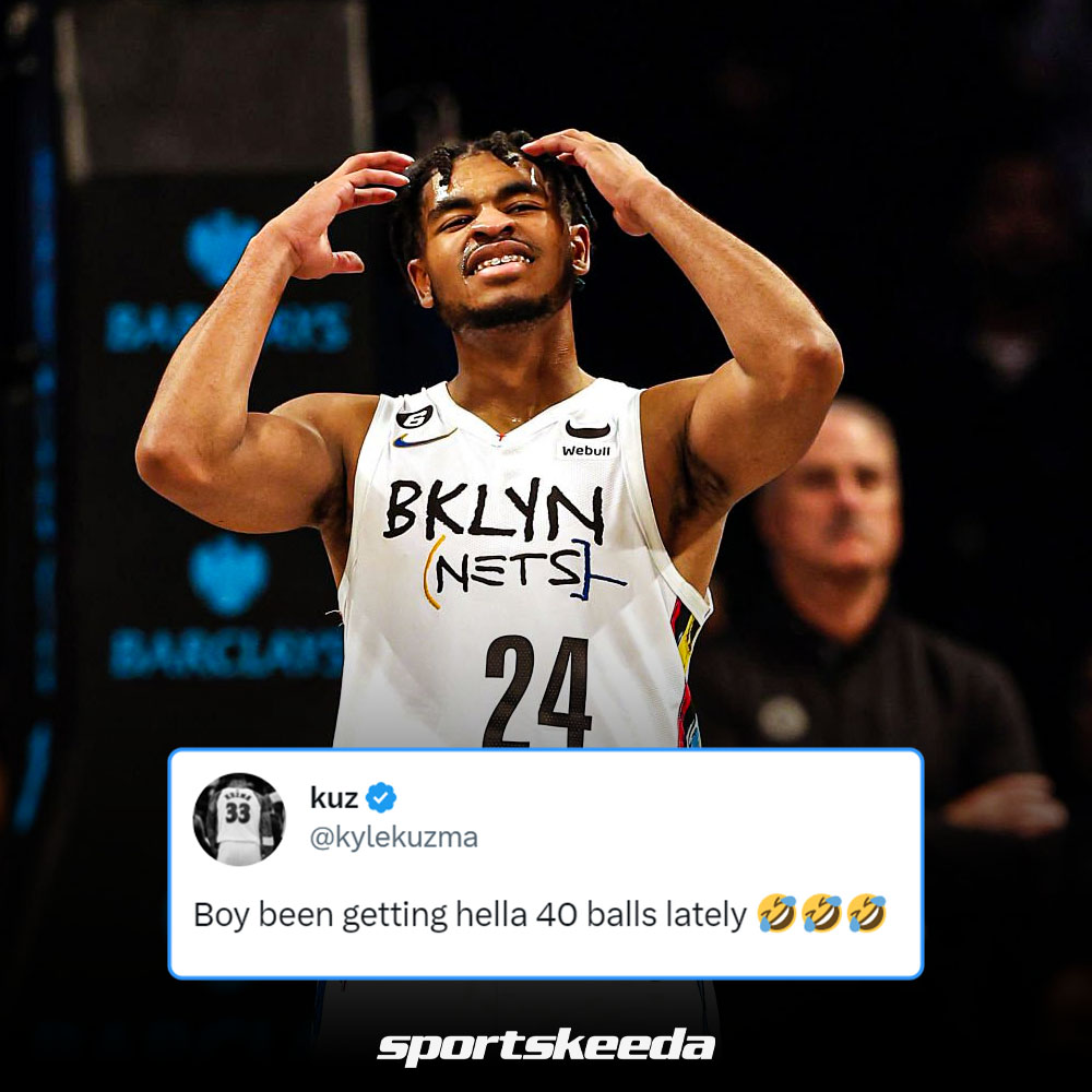 Sportskeeda Basketball on Twitter "Kuzma got joke on Cam Thomas after