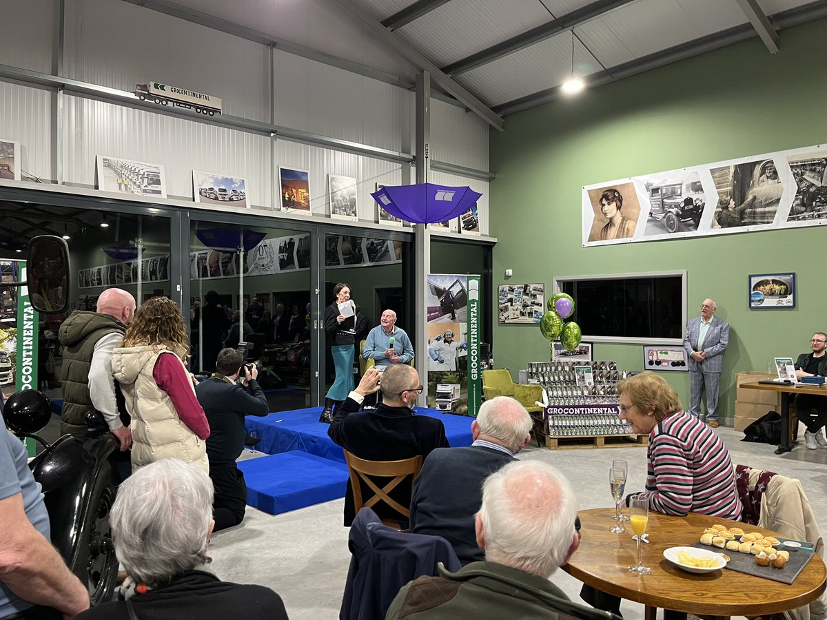 DebsRWalton's tweet image. Really interesting time this evening at The Grocontinental Story book launch #prees #localhistory