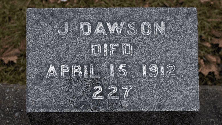 LifeTenement's tweet photo. Th photo of Joseph Dawson age 23 when he died after jumping overboard from the Titanic. 
His family moved to lower Rutland Street, Dublin. His body was recovered from the sea. Joseph is buried in Fairview Lawn Cemetery in Halifax, Nova Scotia. Photo of Joseph Dawson &amp; his grave https://t.co/ZfI6iWxyQG