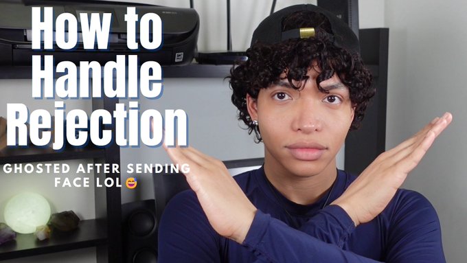 😎 New Youtube video with a small storytime😅 and tips on How to Handle Rejection 🙃 you might find it funny🤭