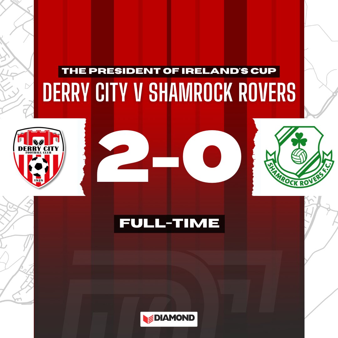 THe President' Cup comes to Brandywell for the first time as the home side win 2-0