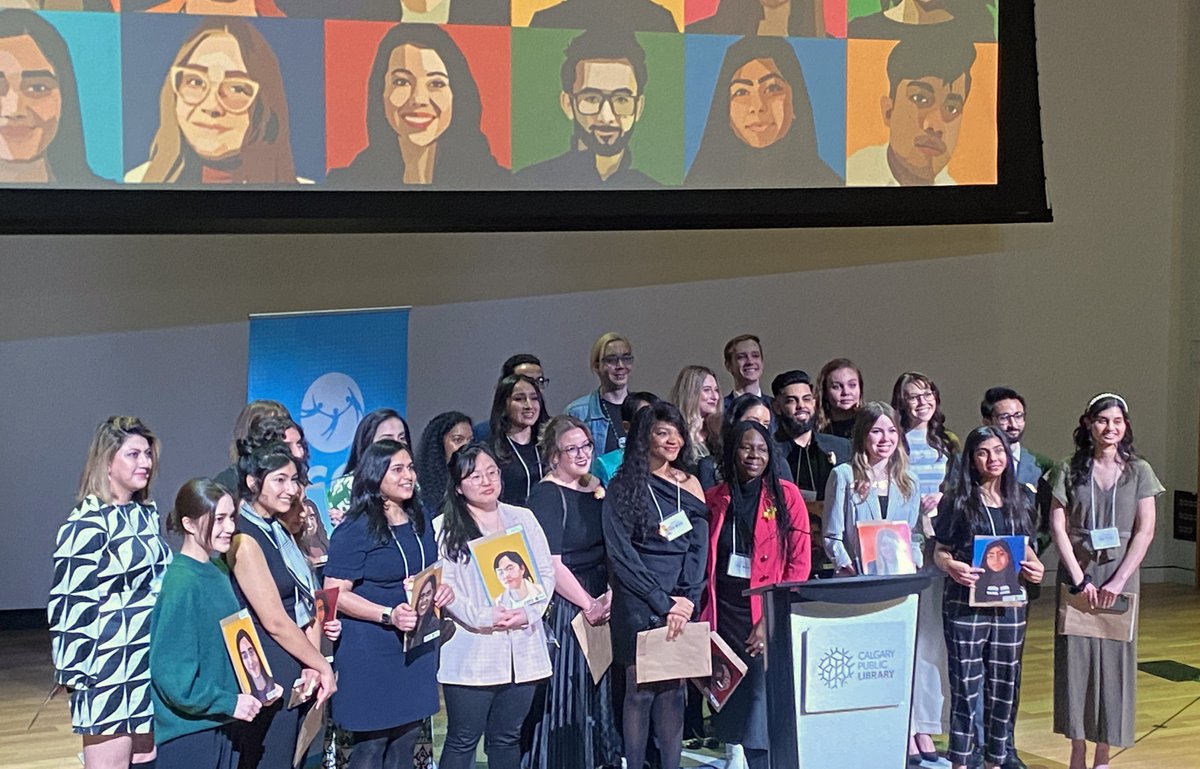 Congratulations to our president Nicole Schmidt, who was awarded a Top 30 Under 30 Award by the Alberta Council for Global Cooperation. The award recognizes Nicole’s work toward UN Sustainable Development Goals. 
Read more about Nicole and the ACGC at top30under30.acgc.ca