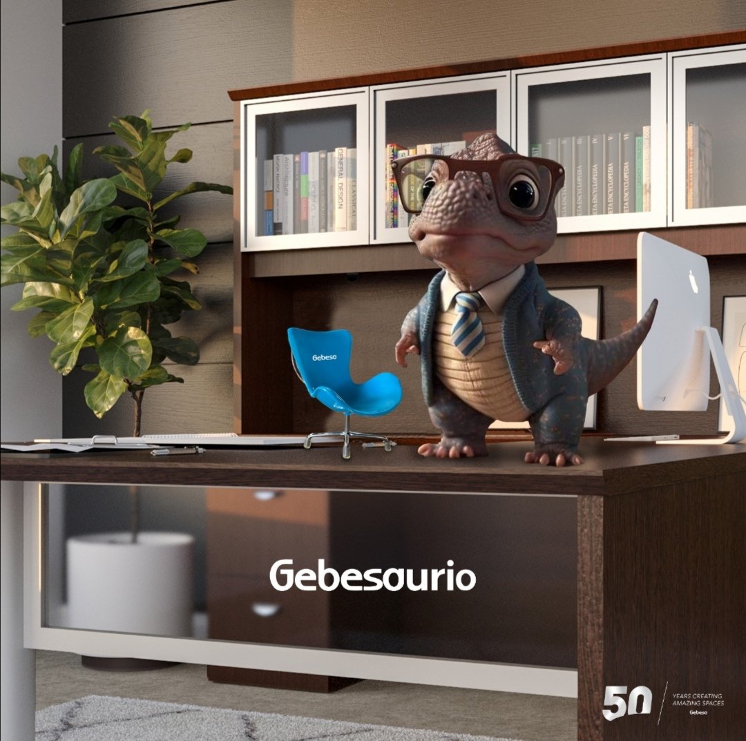 Hace días comenzamos a ver los dinosaurios en las redes sociales ¿Por qué? 🤔
Bueno todo inició porque la plataforma AI DREAMS creó las dinoprofesiones con inteligencia artificial y se viralizaron. 
Aquí les presentamos al #Gebesaurio 🦖

#InteligenciaArtificial #Gebesa
