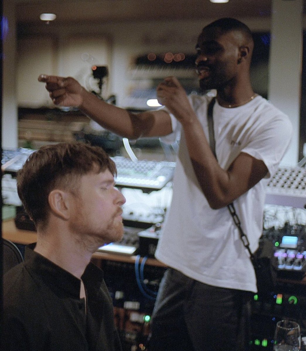 James Blake & Dave in the studio again 👀