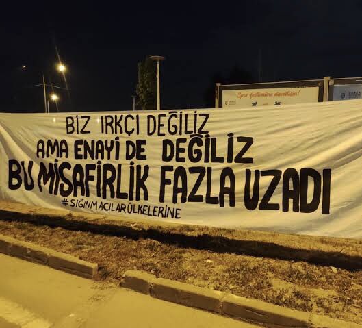 corpslp's tweet photo. Dün de istemiyordum, bugün de istemiyorum #ülkemdemülteciistemiyorum https://t.co/RznhkHrvAx