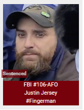 SeditionHunters's tweet photo. #Fingerman Justin Jersey SENTENCED to 51 months imprisonment, 36 months supervised release, Restitution $32,165.65 https://t.co/imcmtui6Lk