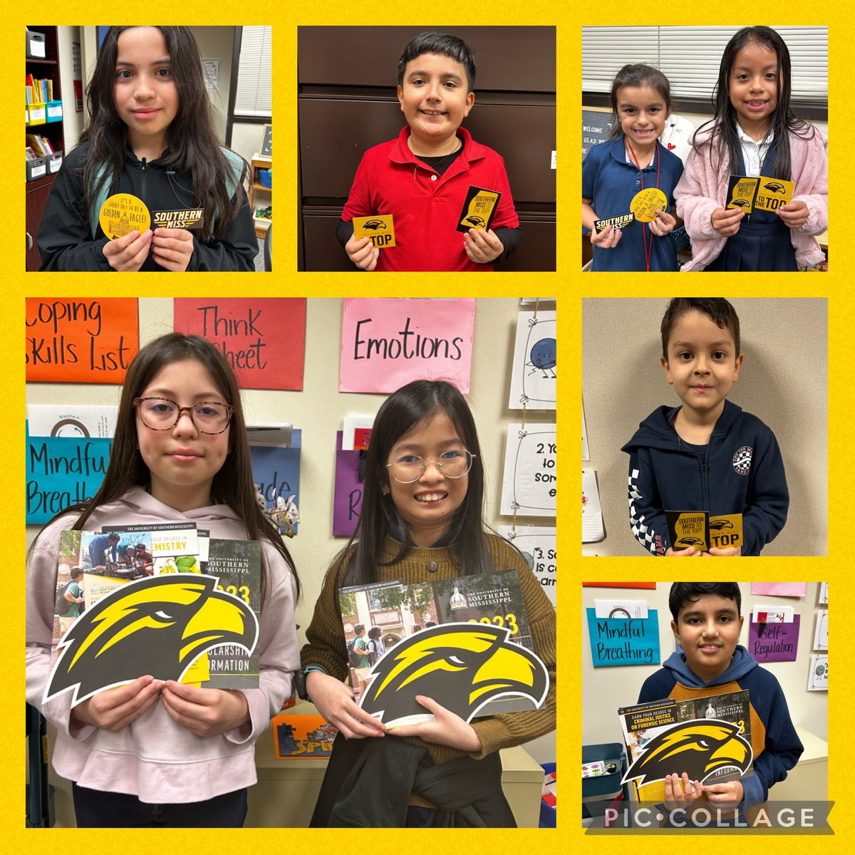CounselorNguyen's tweet photo. Shout out to @SouthernMiss 🦅 for helping us recognize this week’s #AVIDLeaders! We are so proud of our @ChancellorComet students for always showing up and doing their best! #CollegeReadiness https://t.co/ES25kgdjRH