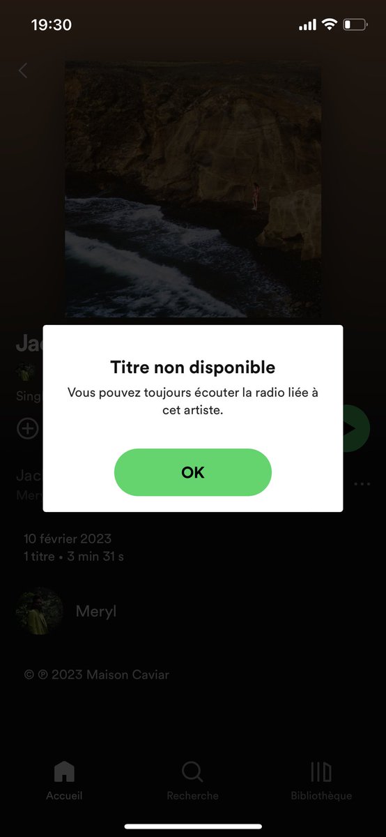 Bonsoir on peut libérer la musique de la personne svp 😮‍💨