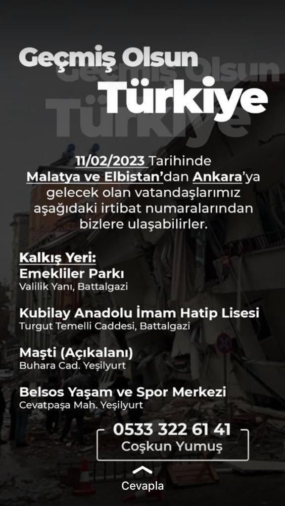 Ayşegül Demirci (@ayseguldemircii) on Twitter photo Malatya, Elbistan #deprem <a href="/OguzhanUgur/">Oğuzhan Uğur</a> <a href="/haluklevent/">Haluk Levent ( Ahbap Ekibi )</a> <a href="/ahbap/">Ahbap</a> <a href="/BabalaTv/">BaBaLa TV</a> <a href="/PincTivi/">PincTv</a> Malatya, Elbistan #deprem <a href="/OguzhanUgur/">Oğuzhan Uğur</a> <a href="/haluklevent/">Haluk Levent ( Ahbap Ekibi )</a> <a href="/ahbap/">Ahbap</a> <a href="/BabalaTv/">BaBaLa TV</a> <a href="/PincTivi/">PincTv</a>