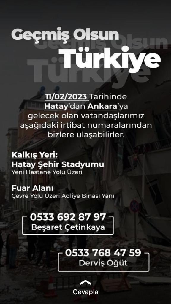 Hatay #deprem <a href="/OguzhanUgur/">Oğuzhan Uğur</a> <a href="/haluklevent/">Haluk Levent ( Ahbap Ekibi )</a> <a href="/ahbap/">Ahbap</a> <a href="/BabalaTv/">BaBaLa TV</a> <a href="/PincTivi/">PincTv</a>