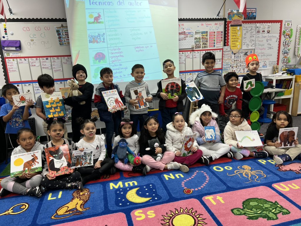 This week for Author study we explored the books of #EricCarle #theveryhungrycaterpillar  #thegrouchyladybug #Growingreadersintoleaders @RidgemontELC @RME_Roadrunners @FBISDEarlyChild @MariolgaParra @DiazFramy